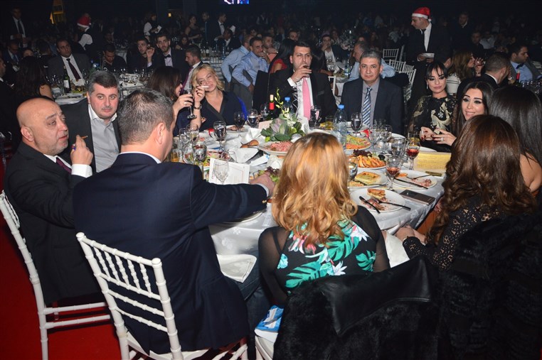 Haifa Wehbe & Wael Kfoury Christmas Reunion 2